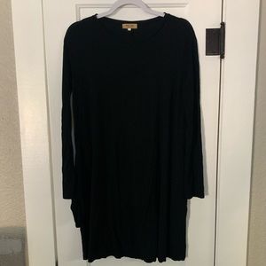 Black Piko Dress
